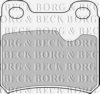 BORG & BECK BBP1282 Brake Pad Set, disc brake